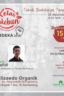Kelas Berkebun Merdeka 2019